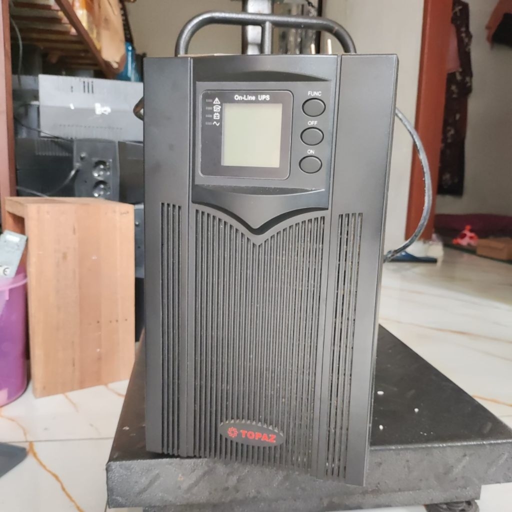 TOPAZ 2KVA MODEL UPS ONLINE 2KVA UPS ONLINE TOPAZ 2000VA 1800W INPUT 72V ONLINE UPS