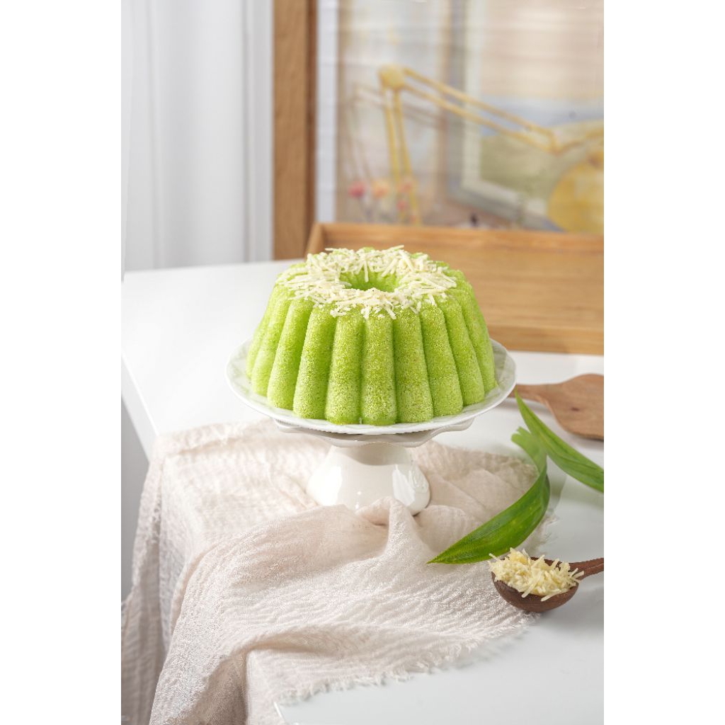

Bolu Kukus Pandan Keju