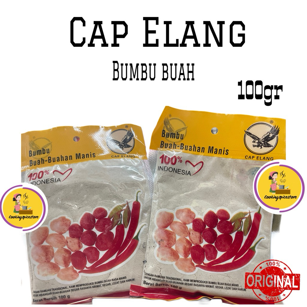 

Bumbu Buah Kiamboy Manis Pedas cap Elang 100 gram