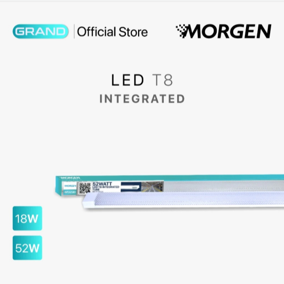Morgen LED T8 Integrated Grand Series