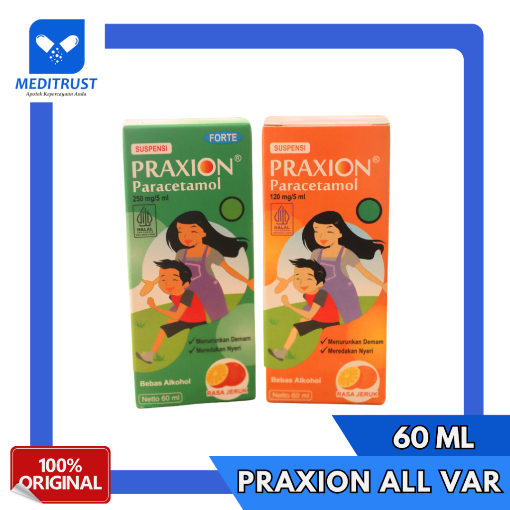 

Praxion Sirup Paracetamol Penurun Demam 60 ml