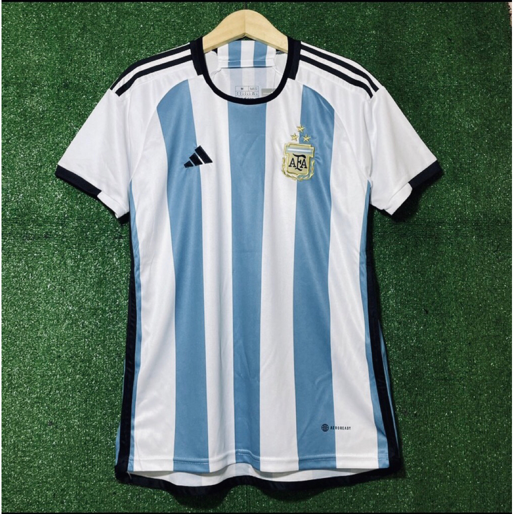 jersye negara Argentina juara piala dunia 2022