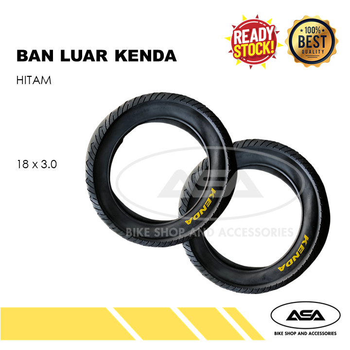 Ban Luar Sepeda KENDA 18 x 3.0 | Ban Luar Sepeda KENDA 24 x 2.10 | Ban Luar Sepeda KENDA 26 x 2.10 |