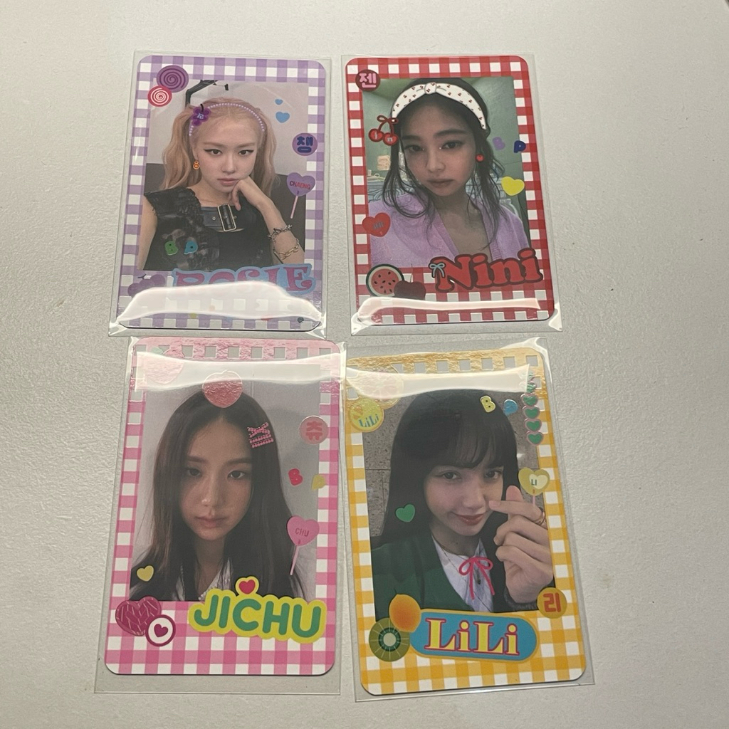 Blackpink Spring Edition Photocard - SE PC Springed Jisoo Jennie Rose Lisa bp official