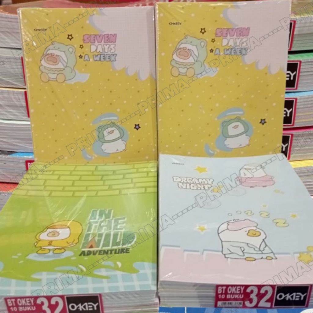 

BUKU TULIS SEKOLAH OKEY ISI 32 LEMBAR / TOKO PRIMA TENGGILIS