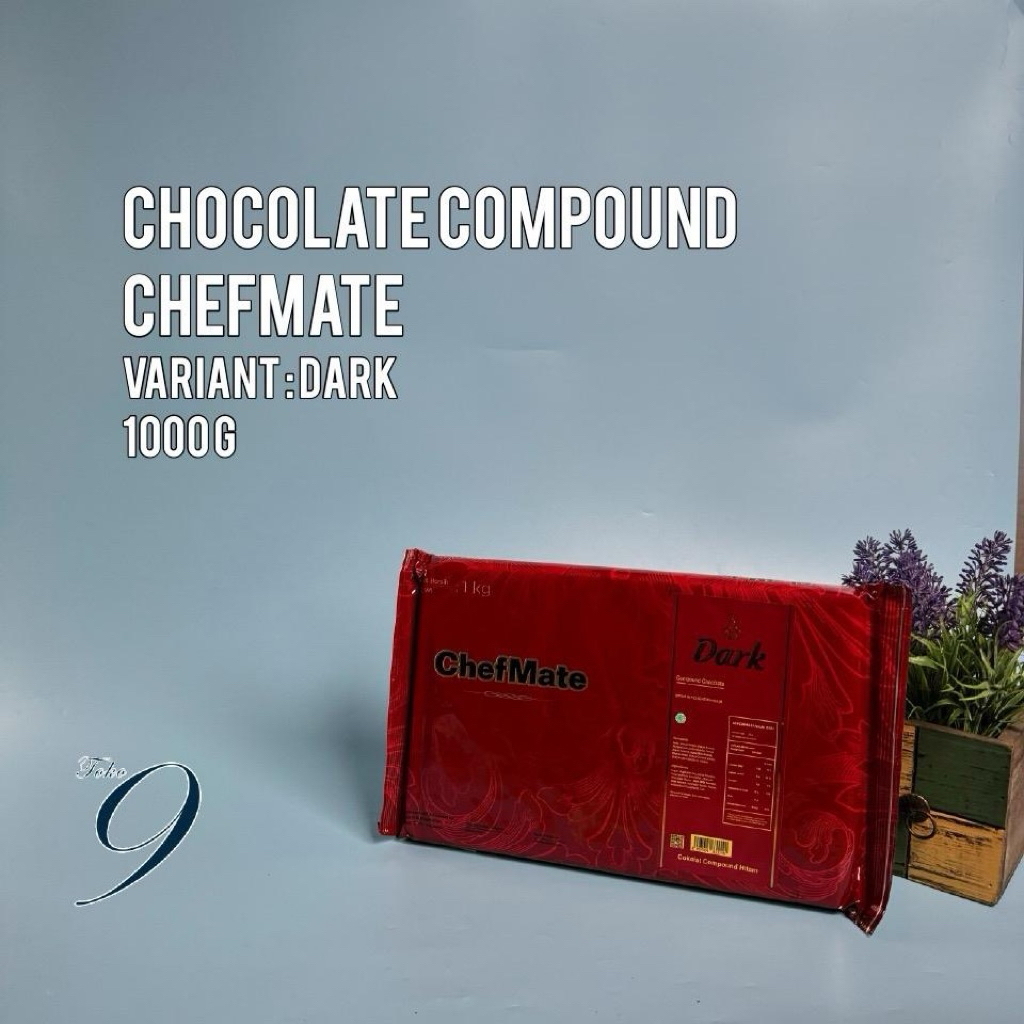 

CHEFMATE DARK CHOCOLATE COMPOUND 1kg