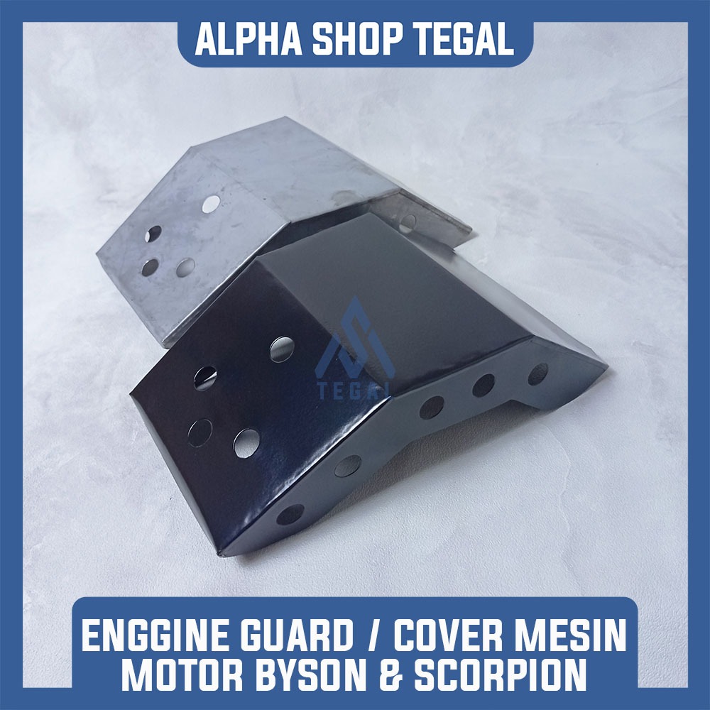 ENGINE GUARD / COVER TUTUP MESIN MOTOR SCORPION BYSON VERZA MEGAPRO