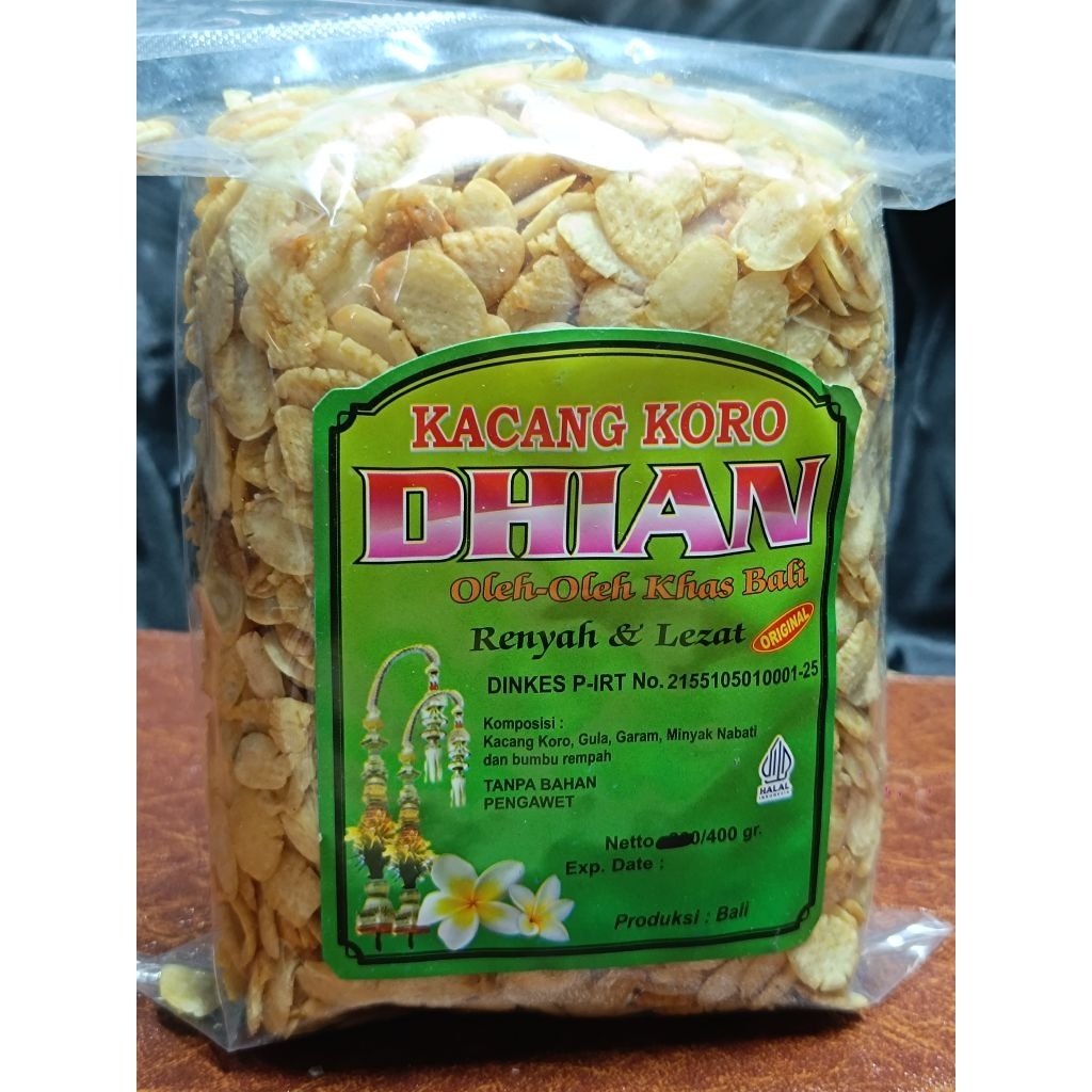 

Kacang Koro Dhian 400gr