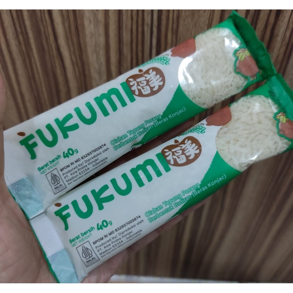 

[FUKUMI] Beras Porang Sachet 40gr