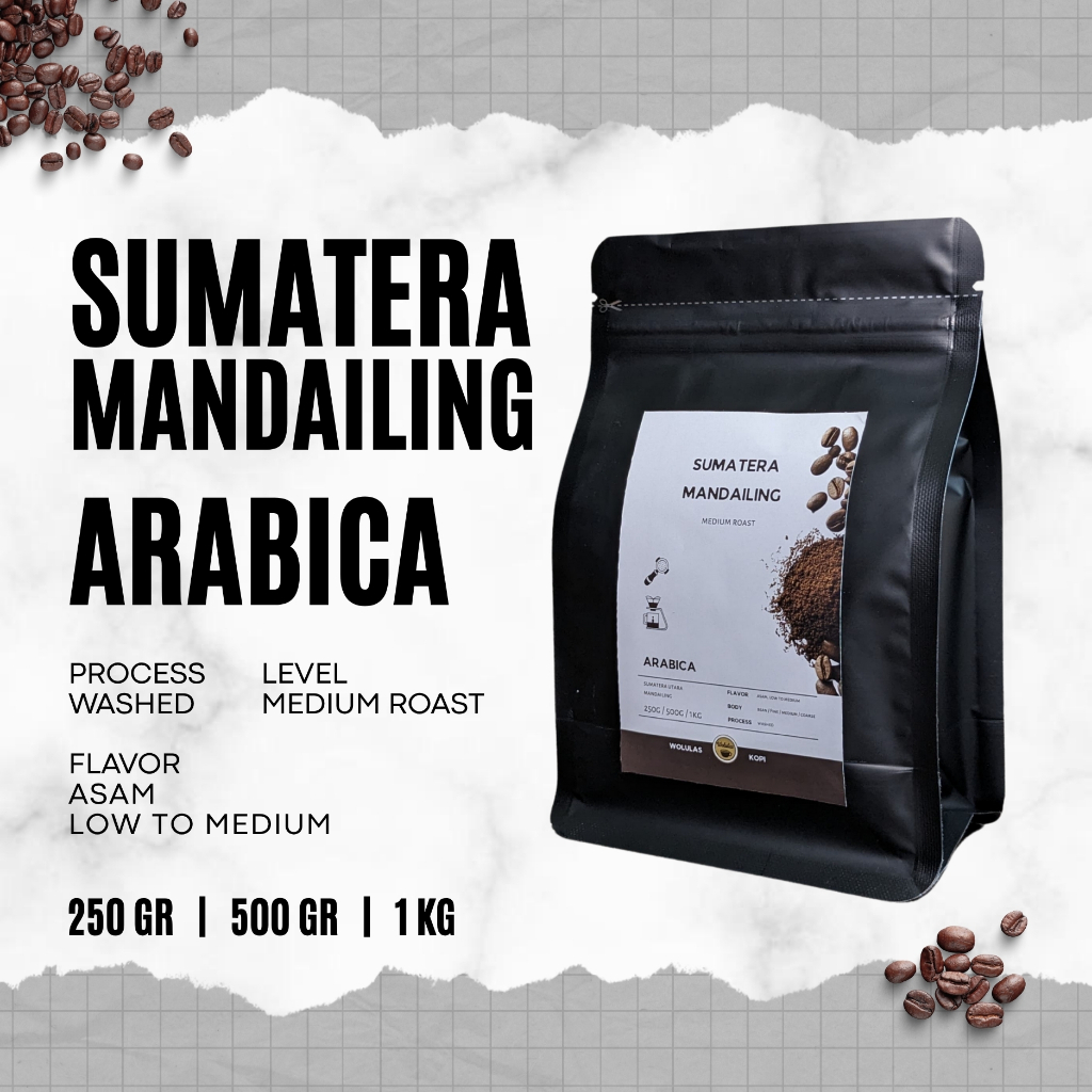 

WOLULAS Kopi Arabica Sumatera Mandailing