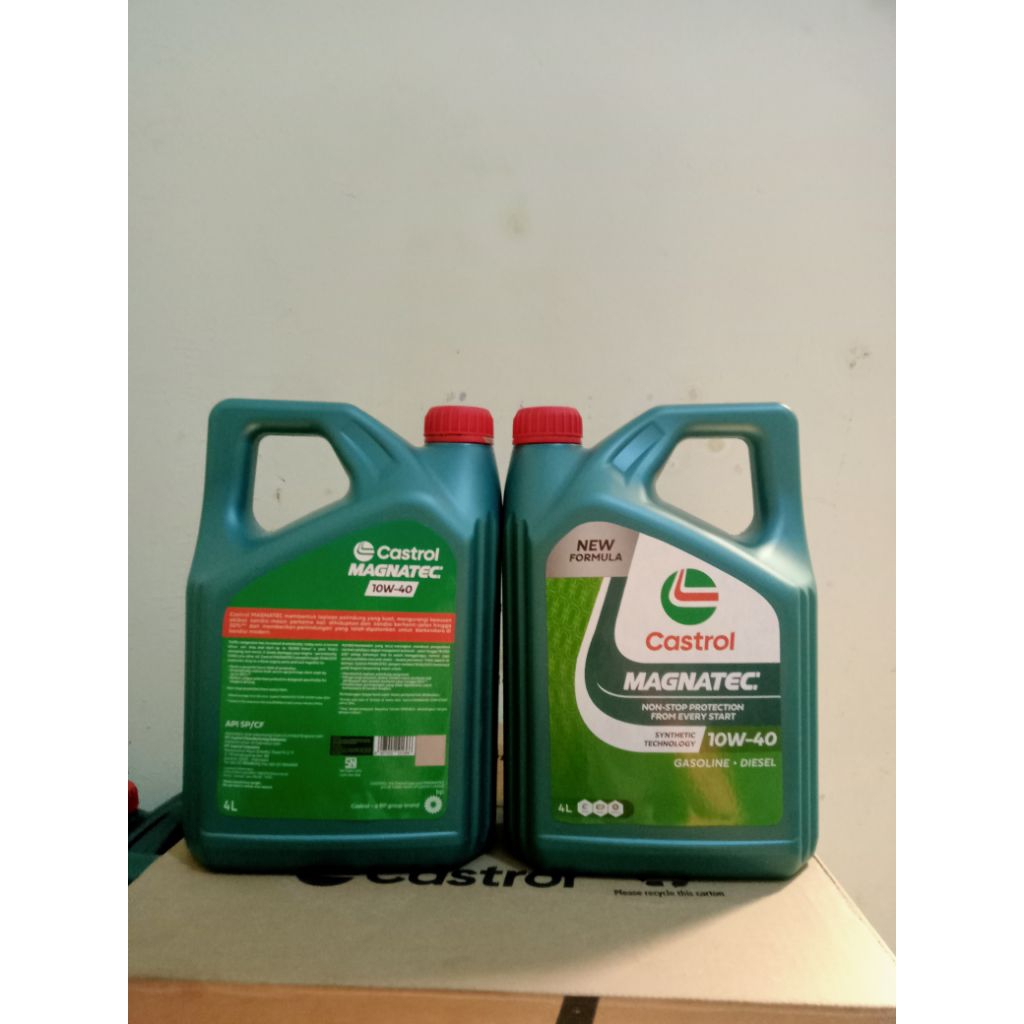 Oli Mesin Castrol Magnatec 10W-40 4liter
