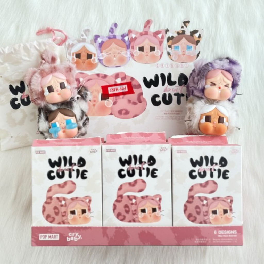 crybaby wild but cutie original popmart