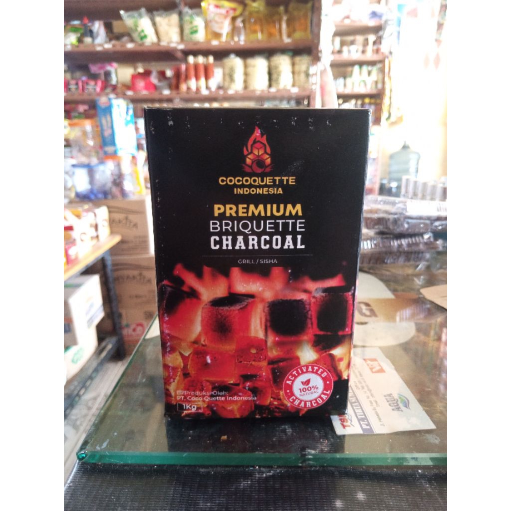 Arang Briket Premium 1000g