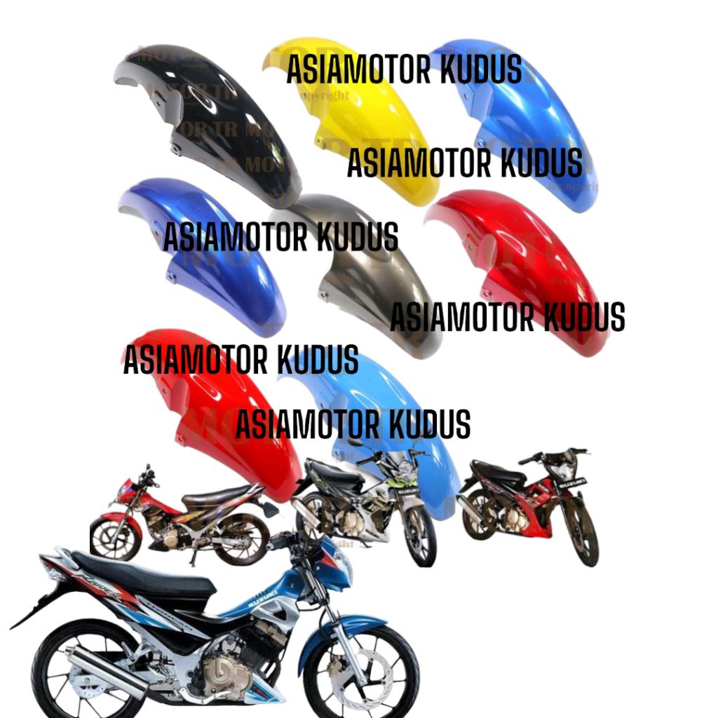 Slebor spakbor depan satria Fu lama spakbor depan satria fu karbu