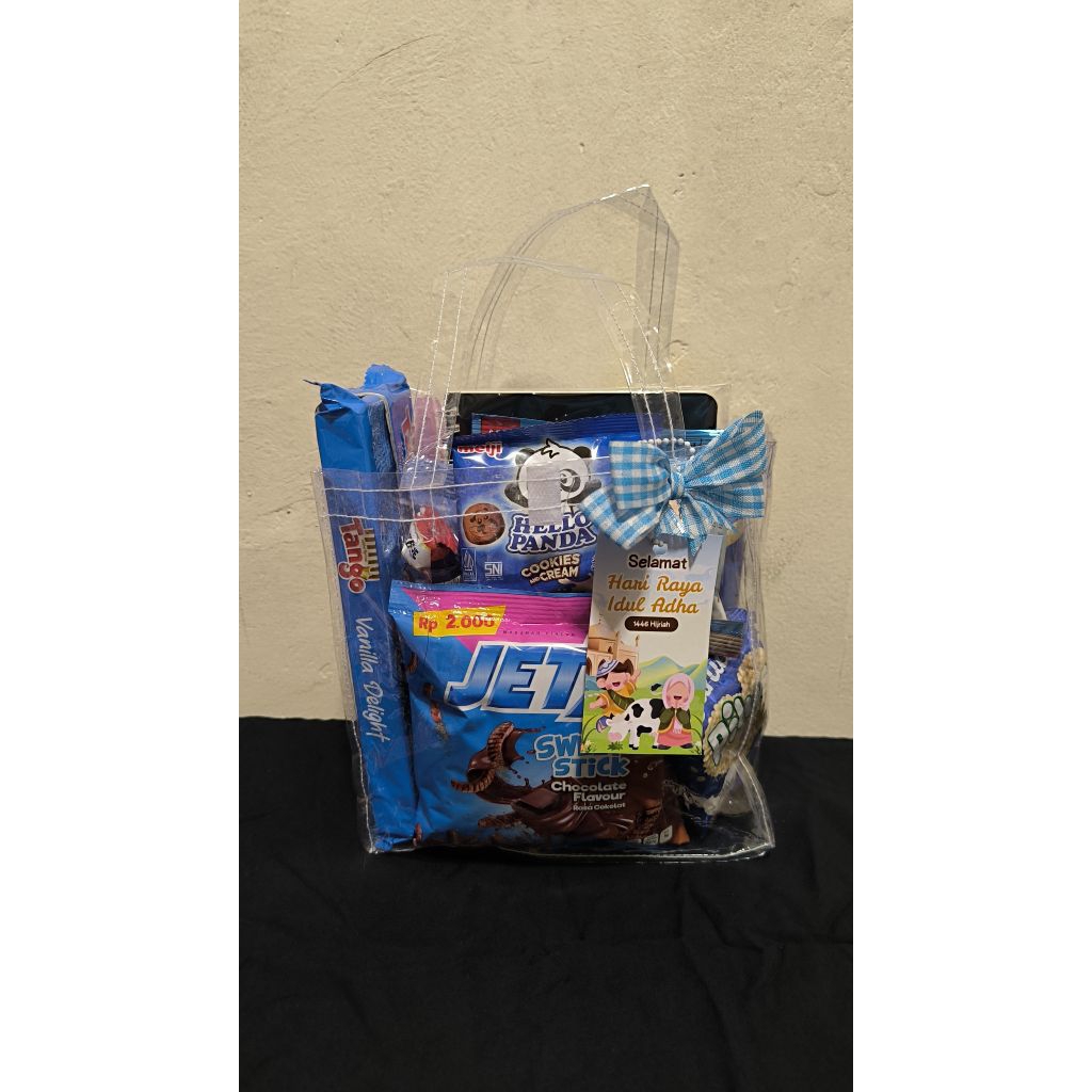 

Tas snack hampers ulang tahun anak lebaran acara sekolah dll