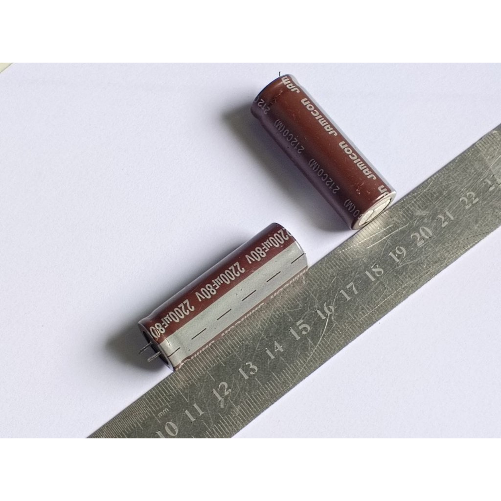 Elco 2200UF 80v  ORIGINALL  KUALITAS BAGUS