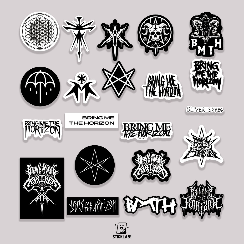 

Sticker Pack SPECIAL VOL 01 Aesthetic Vynil Potongan KissCut Tumblr Helm Laptop BLACK & WHITE