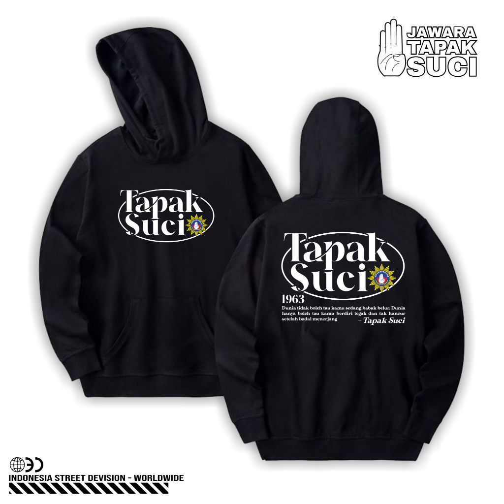JAKET HOODIE TAPAK SUCI PUTERA MUHAMMADIYAH TSPM 1963