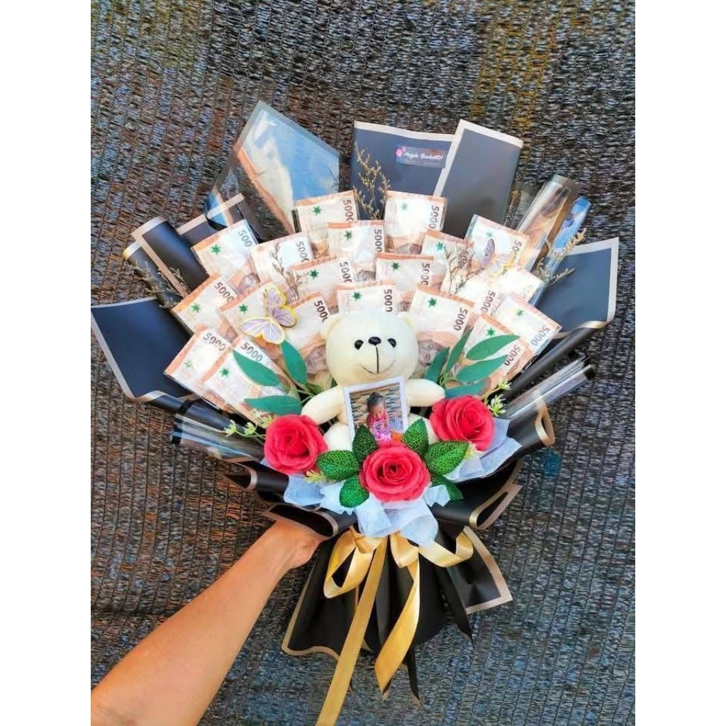 buket uang 5000an terbaru