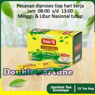 

TEH CELUP TONG TJI JASMINE TEA ISI 25 KANTONG DENGAN AMPLOP
