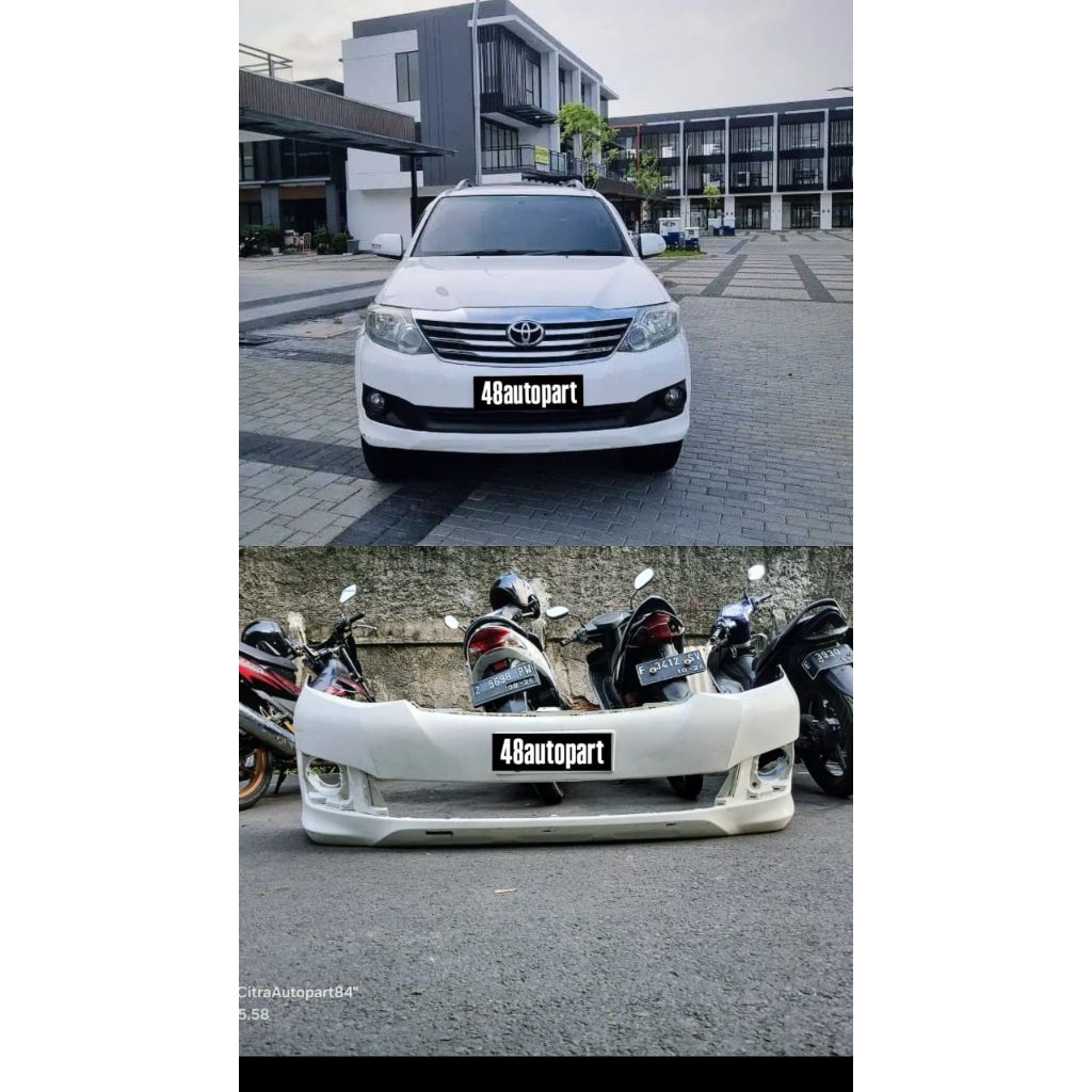 Bumper Depan Fortuner VNT 2012