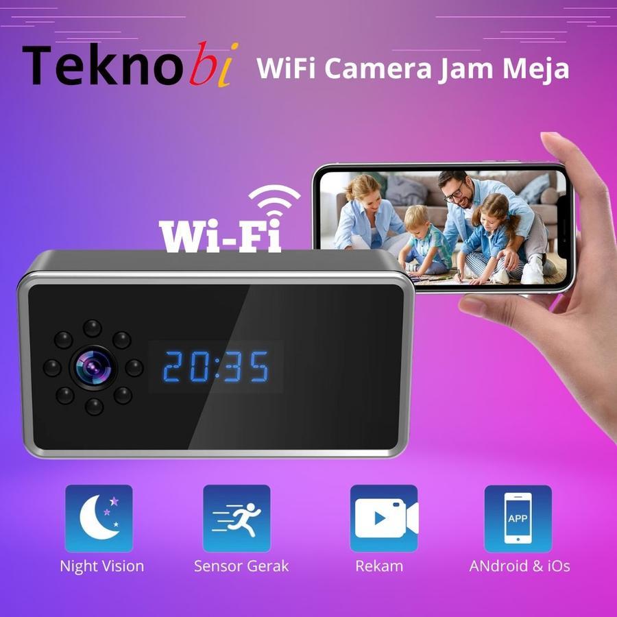 Kamera CCTV Wifi Jarak Jauh Sambung ke HP Tanpa Kabel Baby Monitor Bayi Spy Hidden Cam Camera Mini K