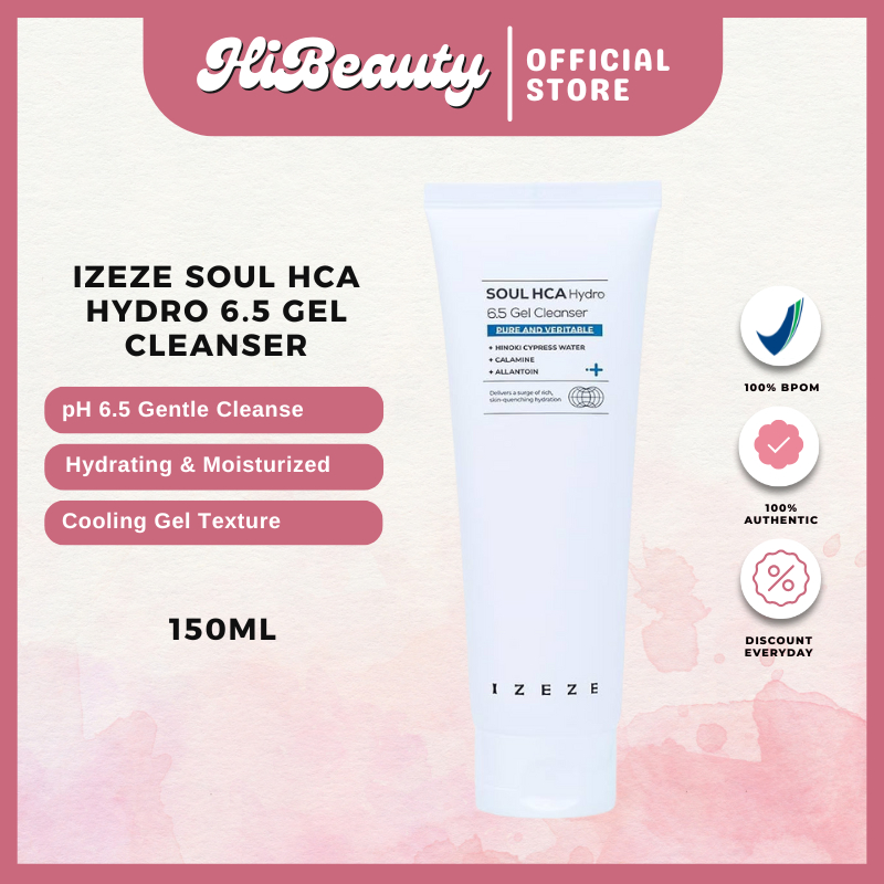 IZEZE Soul HCA Hydro 6.5 Gel Cleanser 150ml |  IZEZE Black Cumin NTP Bliss Cleansing Oil 200ml  | IZ