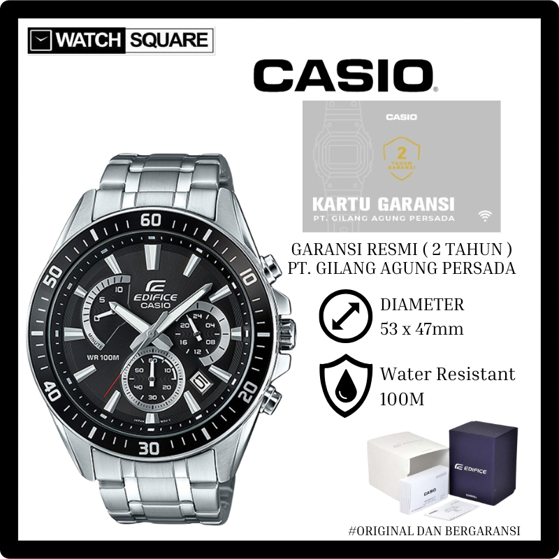 Jam tangan pria Casio Edifice EFR-552D-1AVUDF