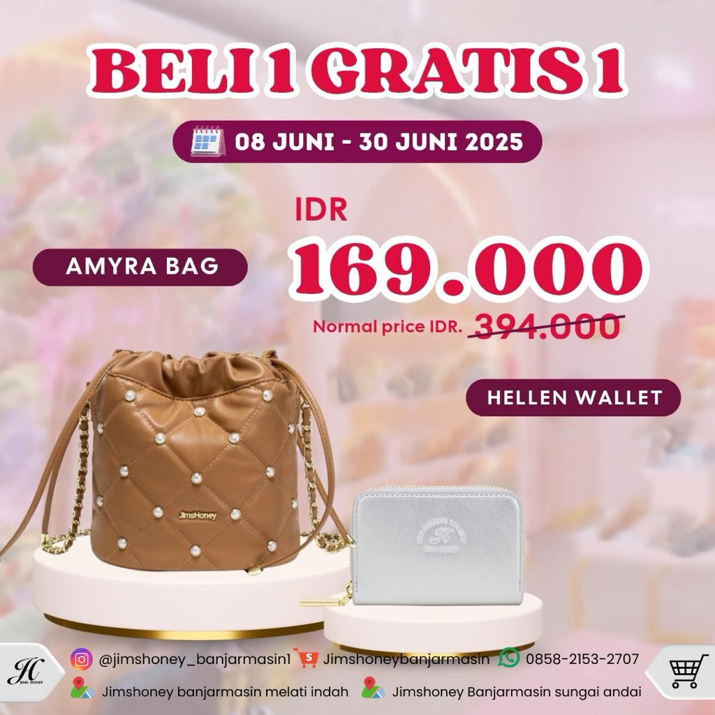 JIMS HONEY BUY 1 GET 1 ( STOCK WARNA CHAT YA ) JIMSHONEY BANJARMASIN