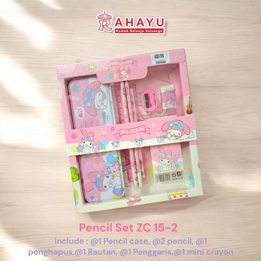 

SET PERLENGKAPAN ALAT TULIS SEKOLAH