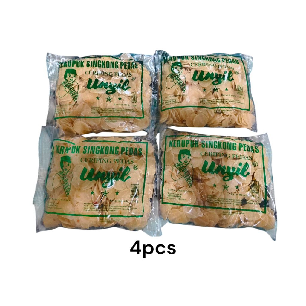 

Kerupuk Singkong unyil 1kg (4pcs) FREE DUS + PLASTIK COD