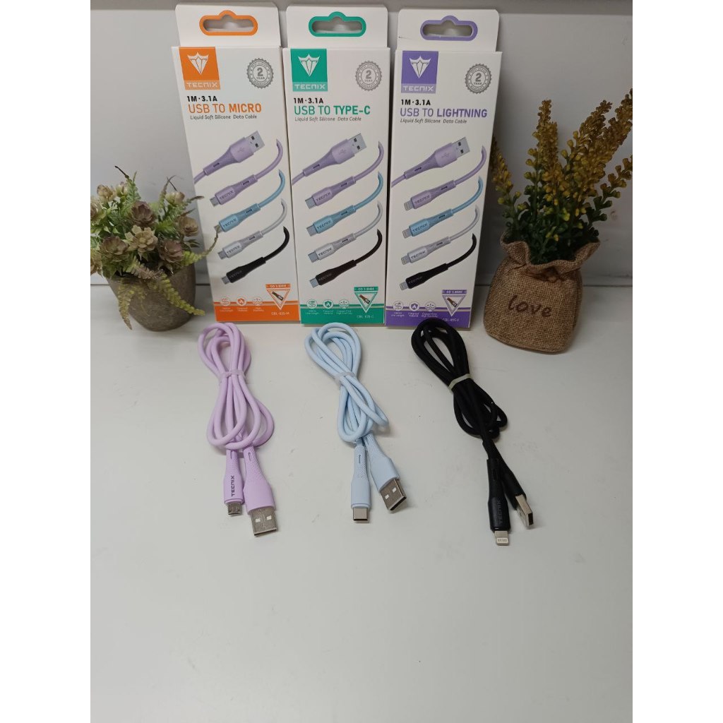 Kabel Data Tecnix CBL-835 Lightning / Micro / Type C