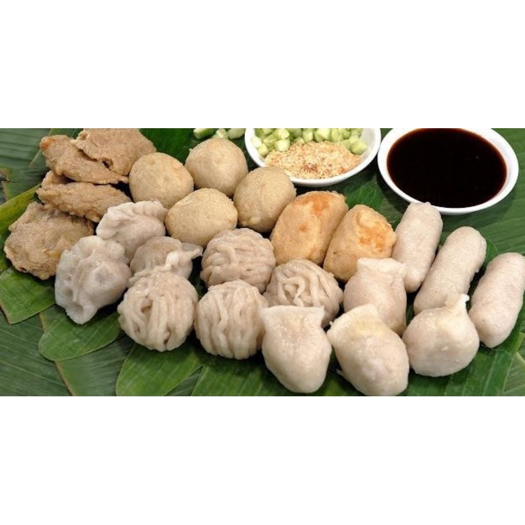 

pempek ikan premium campur isi 50