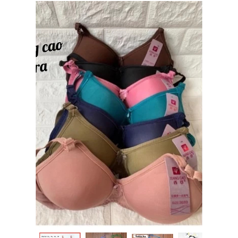 BH yiyi  Import Tanpa Kawat Nyaman --BH Remaja & Dewasa Busa Tipis Tanpa Kawat