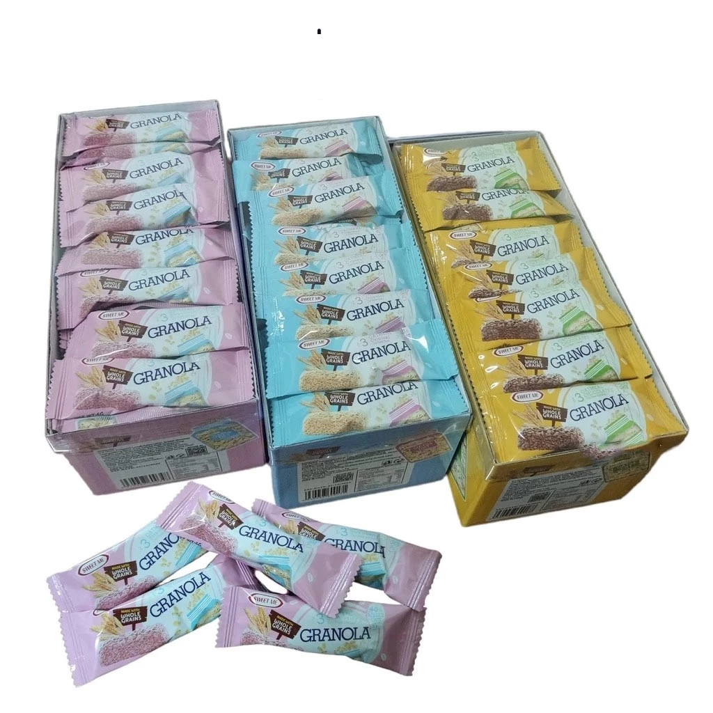 

GRANOLA OAT ISI 60 PCS - COKLAT/SUSU/STRAWBERRY