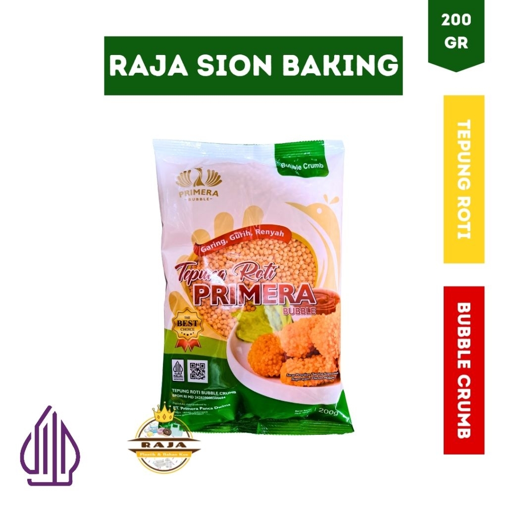 

Bubble Crumb Primera Crispy 200gr / Tepung Nugget Bubble Crumb Crispy