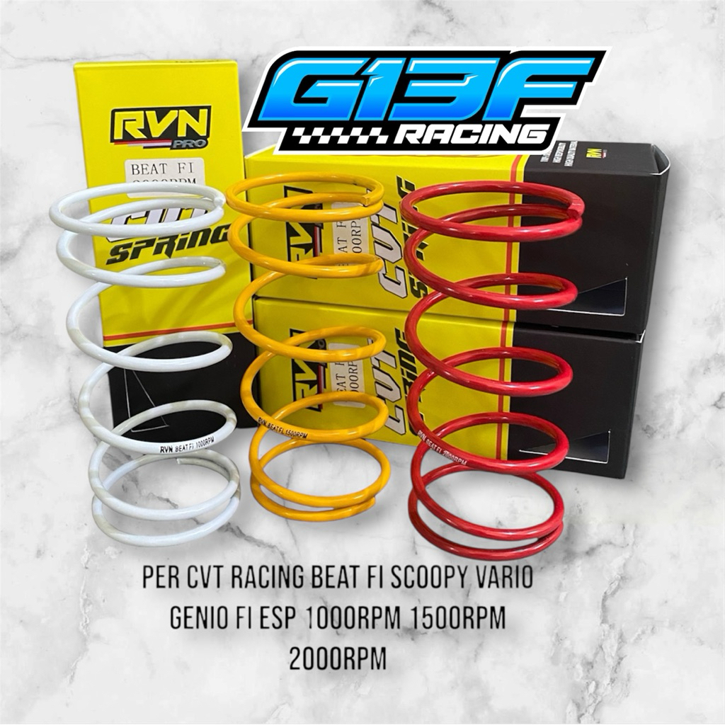 PER CVT RACING BEAT FI BEAT ESP VARIO SCOOPY DIBAWAH TAHUN 2020 1000RPM 1500RPM 2000RPM RVN PRO
