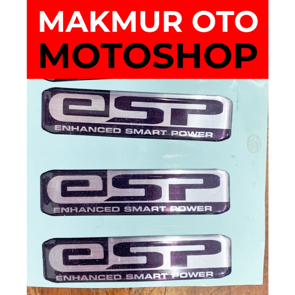 1 pcs Stiker Emblem Timbul eSP Honda – Logo CVT Beat Vario Scoopy PCX ADV High Quality