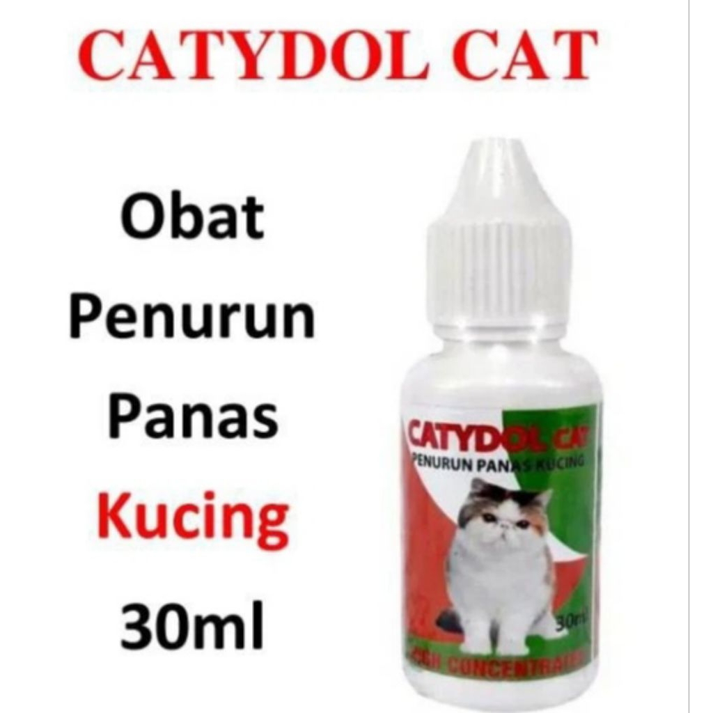 OBAT PENURUN PANAS KUCING DEMAM ANAK KUCING KECIL KITTEN CATYDOL 30ML
