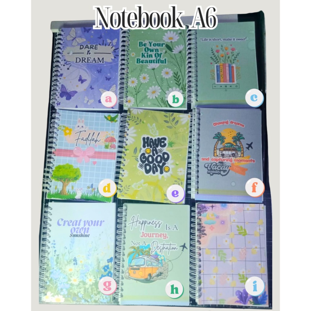 

Notebook Costume Ukuran A6