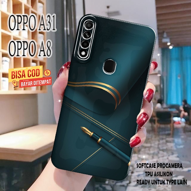Case Pro Camera OPPO A31 / OPPO A8 2020 A33 A32 A53 - Casing Lentur - Softcase Pelindung Ponsel Moti
