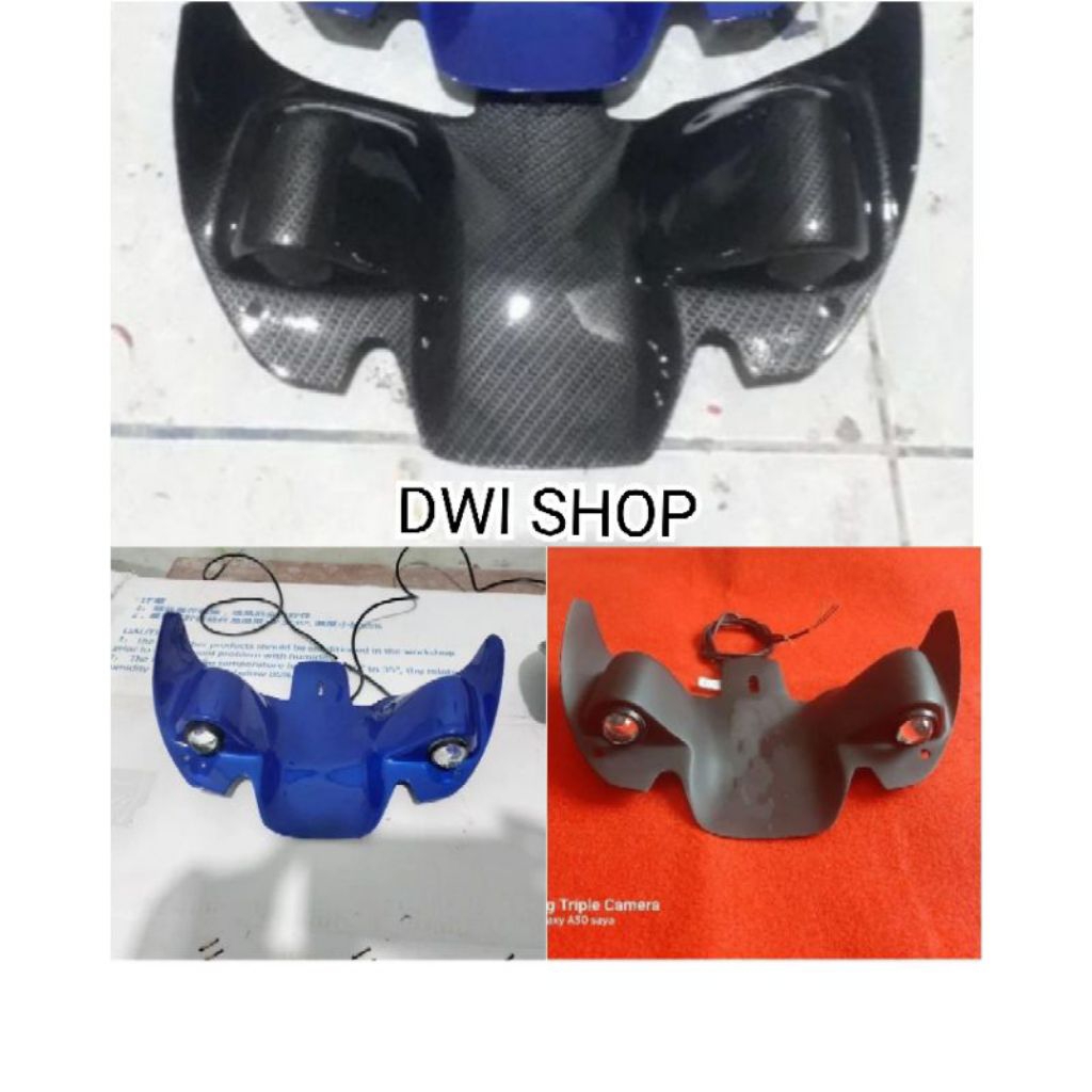 Aero Winglet Yamaha R15 V4 R15M model R1 Lampu Projie