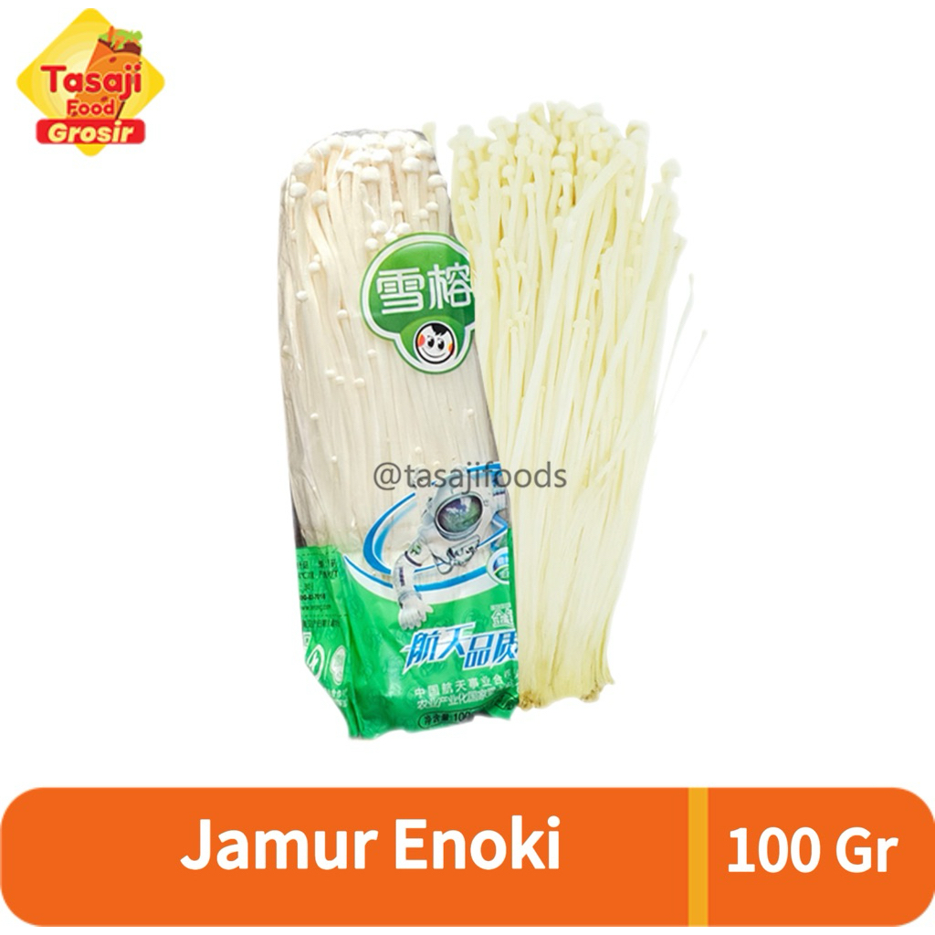 

Jamur Enoki Segar 100gr – Cocok untuk Shabu, Ramen, Tumis, Sup & Salad