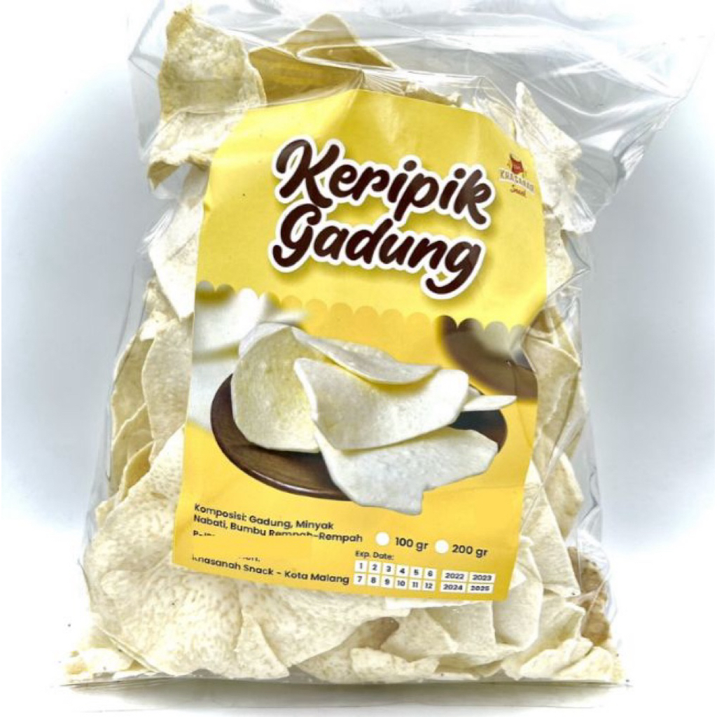 

30. kripik gadung