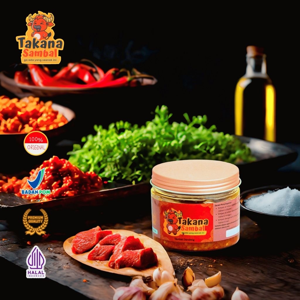 

Sambal Dendeng sapi 350gram // dendeng balado // sambal // daging // daging dendeng // takana sambal