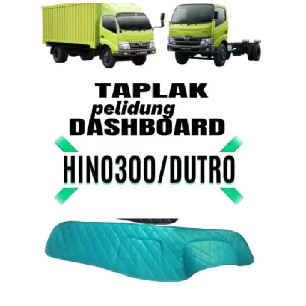 Alas dasbor truk Hino Dyna,dan Hino Dutro variasi warna Lis hitam