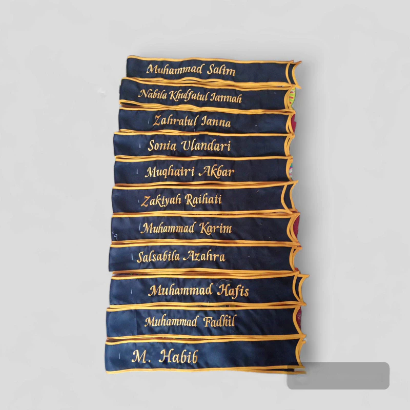 Selempang Wisuda Anak Bordir Nama