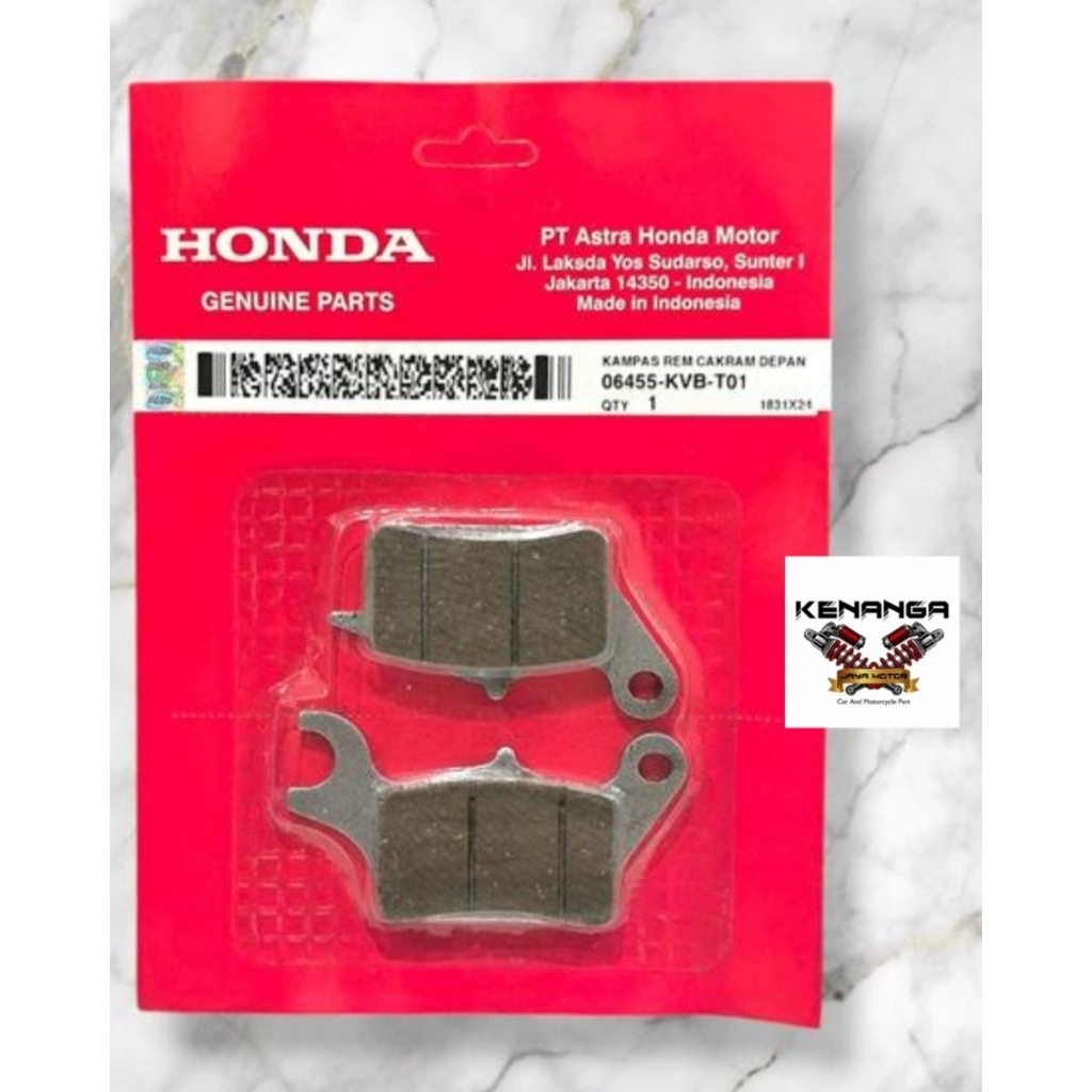 Kampas Rem Dispad Depan Honda Scoopy Fi