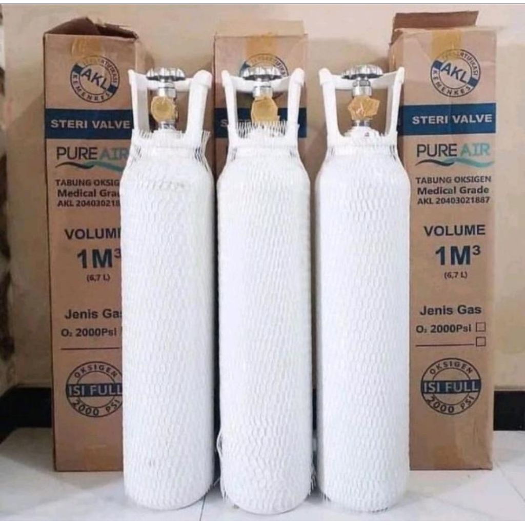 Tabung oksigen, Las ,packing ikan-sudah isi