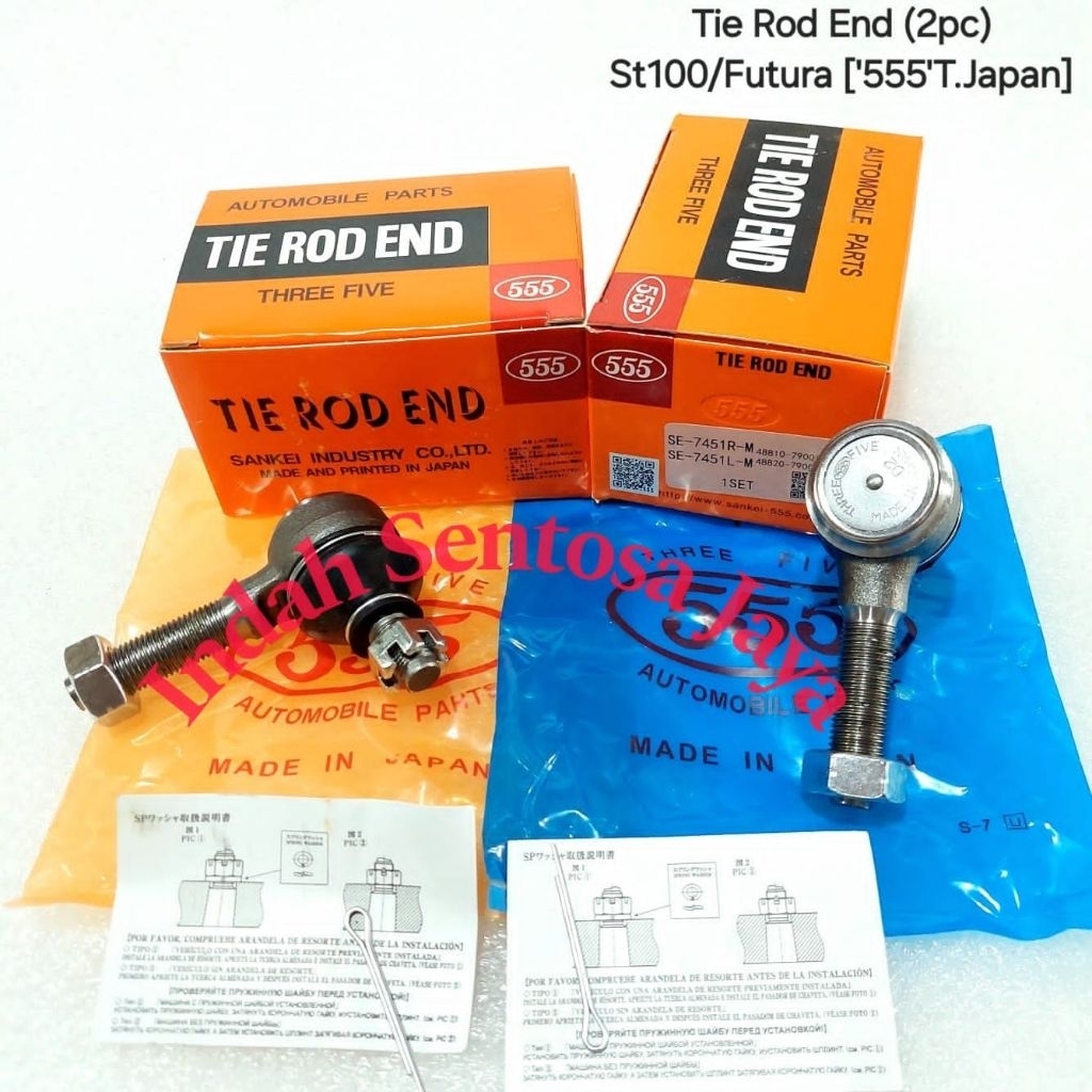 Tie Rod End Suzuki Futura/St100 Original 555 Japan